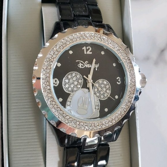 Mickey Mouse Peekaboo Women's Crystal Watch - Picture 2 of 16